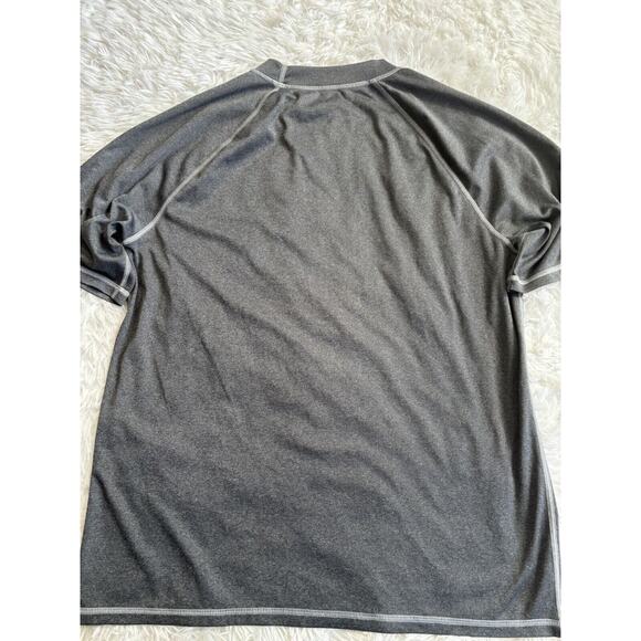 Speedo Men’s Sz. L Classic Gray Rashguard. Great Shape - Picture 5 of 7